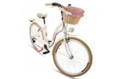 Goetze Mood dámské jízdní kolo, kola 26”, výška 160-185 cm, 7-rychlostní, Bílé krémové