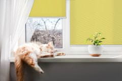COLORAY.CZ Roleta do okna Žlutá Rolet propuštění světla 110x140 cm