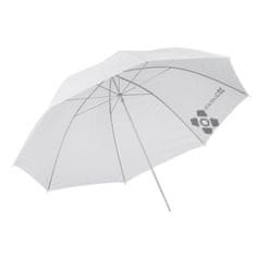 Quadralite Quadralite bílý průsvitný deštník 120 cm