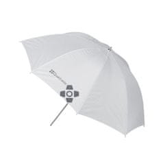 Quadralite Quadralite bílý průsvitný deštník 91 cm