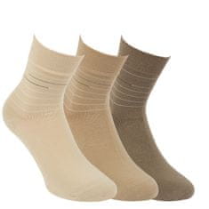 RS pánské bavlněné zkrácené ponožky s jemným svěrem 3206124 3pack, 39-42