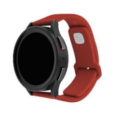FIXED Set silikonových řemínků Silicone Sporty Strap s Quick Release 22mm pro smartwatch FIXSST2-22MM-RD, červený
