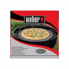 Weber Kulatý glazovaný pizza kámen 36 cm