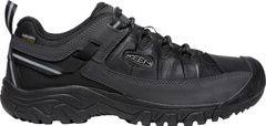 KEEN Pánské kožené tenisky Targhee III Wp 1028128 triple black (Velikost 42)