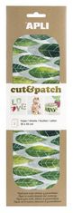 Apli Cut&Patch papír 30 x 50 cm - Listy zelené 3 ks