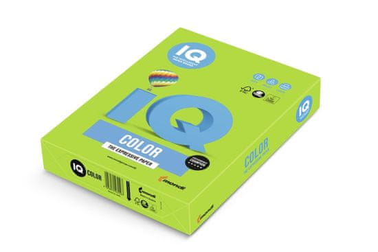 IQ Barevný papír A4 - májově zelený MA42, 80g/m2, 500 listů