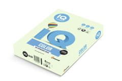 IQ Barevný papír A4 - světle zelený GN27, 80g/m2, 500 listů