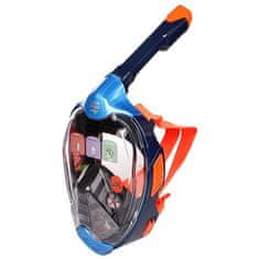 Veifa ZX potápěčská maska modrá-oranžová rozměr L-XL