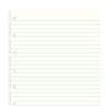 Filofax Náhradní listy do Notebook - A5 linkované