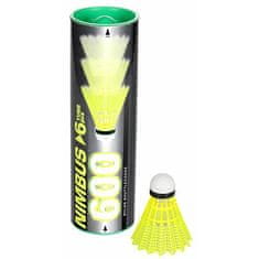Nimbus 600 badmintonové míčky zelená balení tuba 6 ks