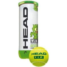 Head T.I.P Green 3ks tenisové míče balení tuba 3 ks