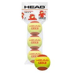 Head T.I.P Red 3ks tenisové míče balení 3 ks