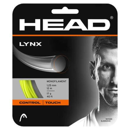LYNX tenisový výplet 12 m žlutá průměr 1,30