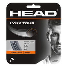LYNX Tour tenisový výplet 12 m šedá průměr 1,25