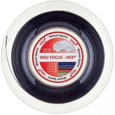 MSV Focus HEX tenisový výplet 200 m černá průměr 1,10