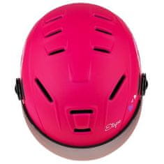 Rider PRO Light dětská lyžařská helma růžová obvod 53-55
