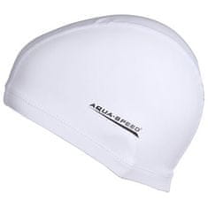 Aqua Speed Best koupací čepice bílá varianta 19041