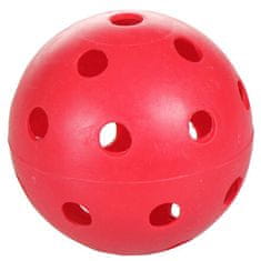 Strike florbalový míček červená varianta 10093