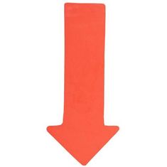 Arrow značka na podlahu oranžová balení 1 ks