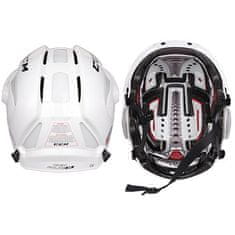 CCM FitLite hokejová helma bílá velikost oblečení S