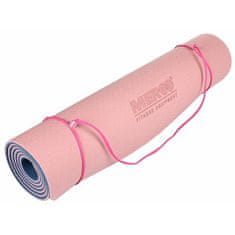 Merco Yoga TPE 6 Double Mat podložka na cvičení růžová-modrá varianta 40620