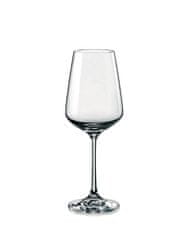 Crystalex Sandra - sada 6 skleniček na bílé víno. Vyrobeny z kvalitního bezolovnatého křišťálu.