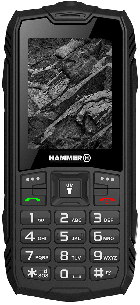 Levně myPhone Hammer Rock, Černý