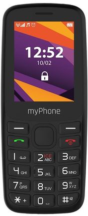 myPhone 6410 LTE praktický telefon velká výdrž baterie pohotovostní režim svítilna LTE připjení slot na paměťové karty TFT displej tlačítkový odolný telefon odolná konstrukce pevná konstrukce