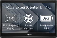 ASUS ExpertCenter E1 AiO (E1600), černá (E1600WKAT-BA076M)