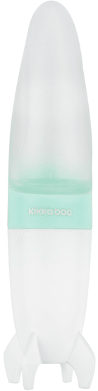 KikkaBoo Lahvička silikonová se lžičkou 90 ml