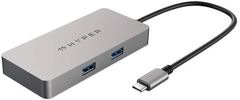 Hyper Drive 5v1 USB-C Hub (WWCB), stříbrná