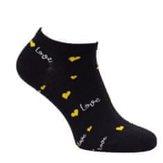 Zdravé Ponožky dámské módní bavlněné sneaker vzorované ponožky 6400924 4pack, 39-42