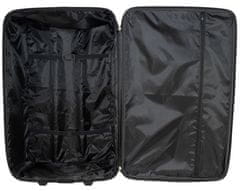 Střední kufr 64cm T5656 Black