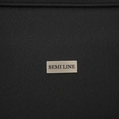 SEMI LINE Příruční kufr 54cm T5656 Black