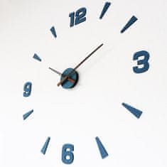 Nalepovací hodiny Apex I, modrá