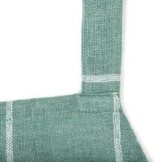 Homla Kuchyňská zástěra bavlna | MORGAN | kostkovaná zelená | 60x80 cm | 869971 Homla