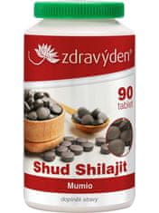 Zdravý den Shud Shilajit, mumio 90 tablet, 37,8g