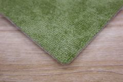 Associated Weavers AKCE: 124x230 cm Metrážový koberec Panorama 24 zelený (Rozměr metrážního produktu Bez obšití)