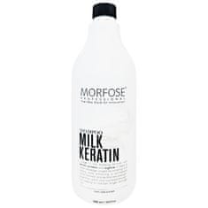 Morfose Milk Keratin Shampoo - mléčný šampon na vlasy s keratinem, 1000ml, intenzivně regeneruje a obnovuje vlasy