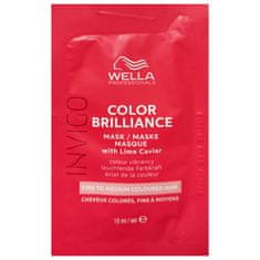 Wella Invigo Brilliance Mask - ochranná maska pro barvené vlasy, 15ml, intenzivně chrání barvu vlasů před vyblednutím