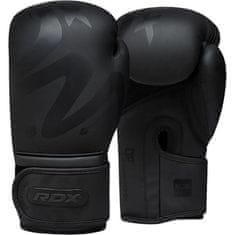 RDX boxerské rukavice F15 matné černé velikost 10 oz