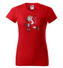 IMPAR SUBLIMACE Tričko Hokejový lev - Velikost - S;Typ - pro ženy;Barva trička - Červená