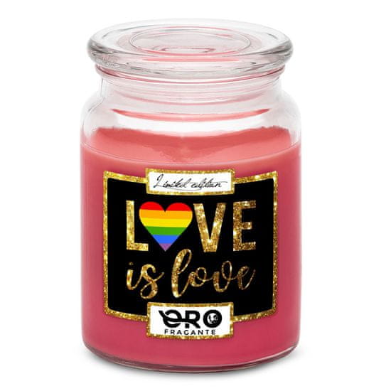 IMPAR SUBLIMACE Svíčka LGBT Love is love