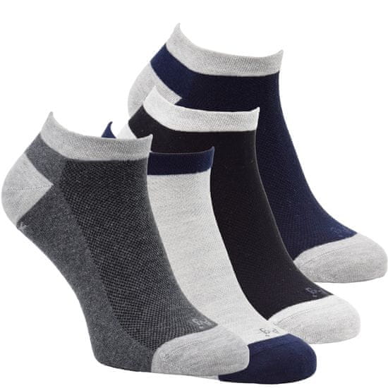 OXSOX Active  pánské síťované letní sportovní ponožky s ionty stříbra 5400224 4pack