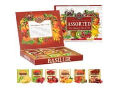 Basilur BASILUR Směs černých a zelených ovocných čajů a bezkofeinových nálevů - 30 sáčků 