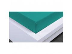Home Elements  Napínací prostěradlo Jersey 90x200 cm, zelená, bavlna