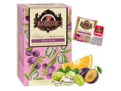 Basilur BASILUR Fruit Infusions - Ovocný čaj bez kofeinu s přírodním aroma noni, švestek a citrusů, v sáčcích 20 x 2 g x1