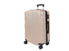  Cestovní kufr V83 champagne,99L,velký,TSA