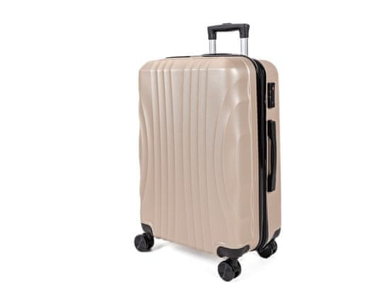 Mifex Cestovní kufr V83 šampaň,58L,střední,TSA