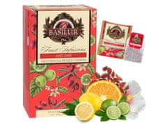 Basilur BASILUR Fruit Infusions - Ovocný čaj bez kofeinu s přírodním aroma goji, limetky a citrusů, v sáčcích 20 x 2 g x3